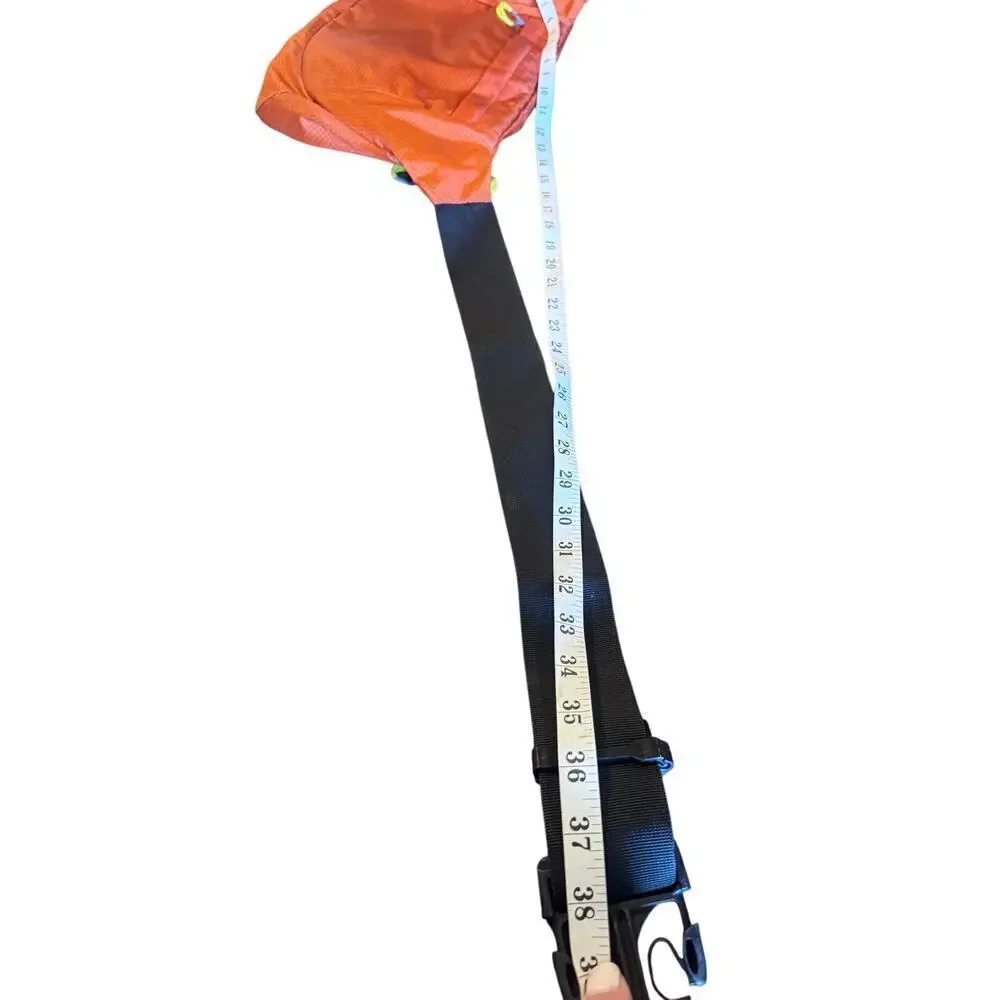 Maleroads Orange Crossbody Sling Bag Travel Chest Pack Lightweight